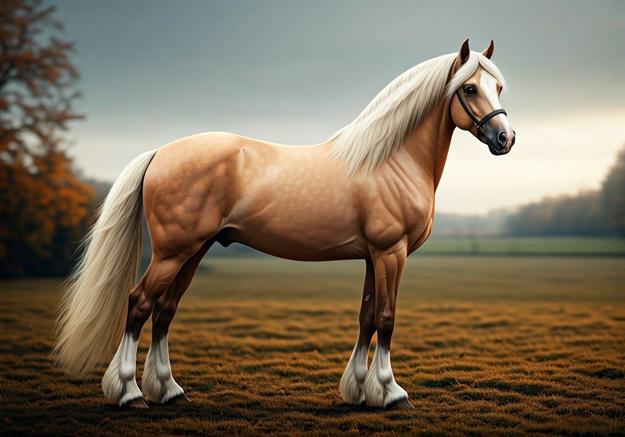 A Welsh Cob Pony