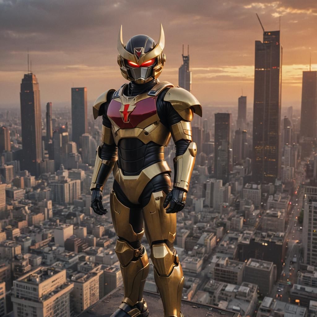 Koji Kabuto in Mazinger Z Suit: Anime Art