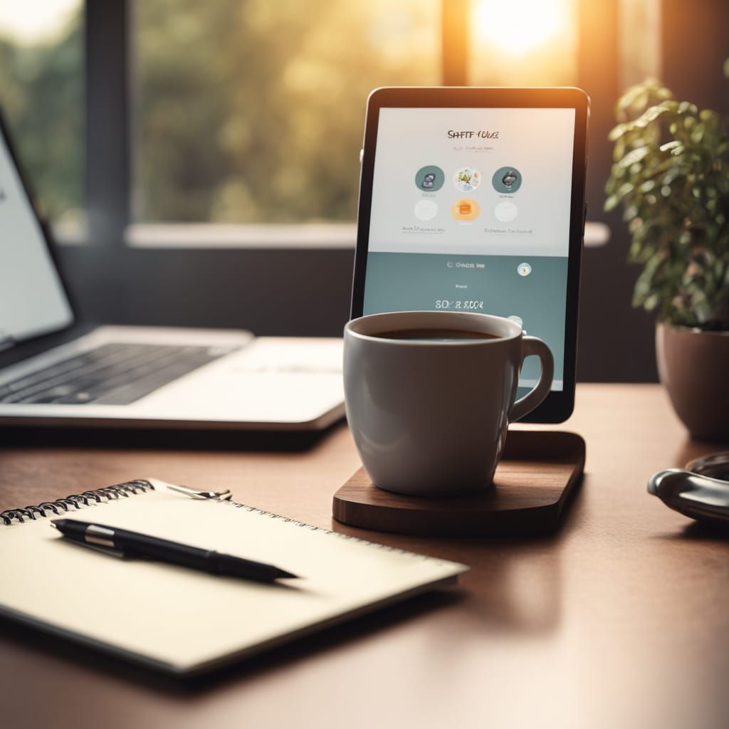 Smartphone Chat Conversation in Realistic Photo Style