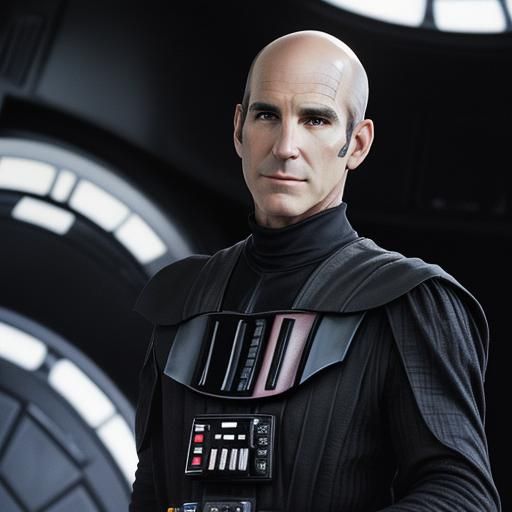 Darth Vader Cosplay on Death Star