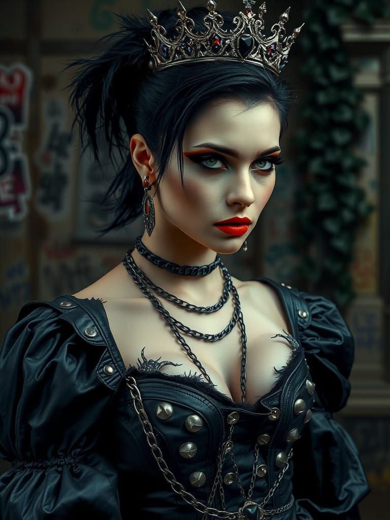Gothic Sovereign in Elegant Rebellion