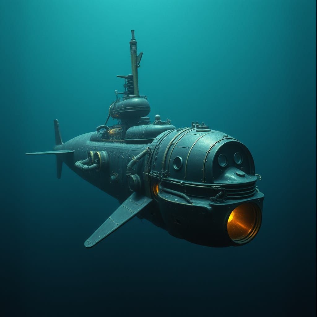 “Sink to the depths, my beloved, and when you next see the moon, unveil your hell upon thine enemy.”   -  Or something p...