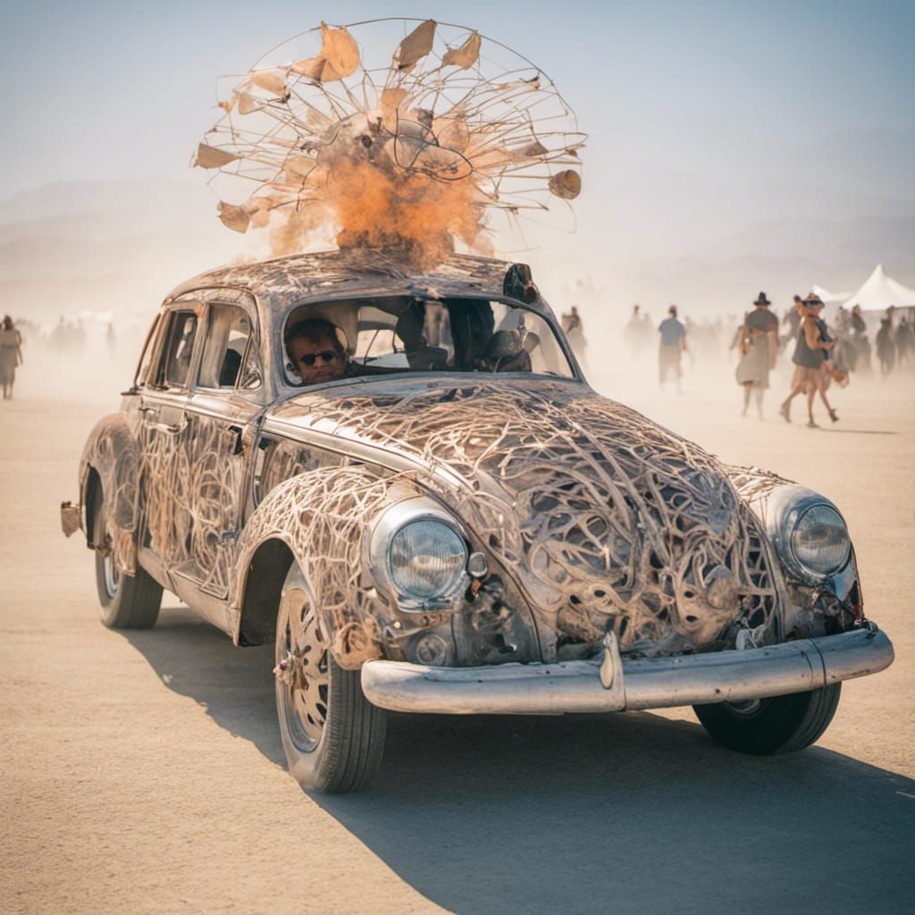 Burning Man Festival Art Car