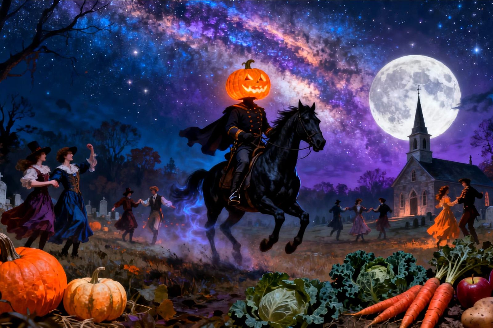 Headless Horseman Haunts Sleepy Hollow Harvest Festival