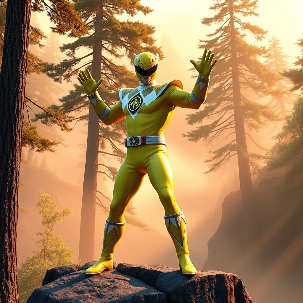 Yellow Panther Power Ranger