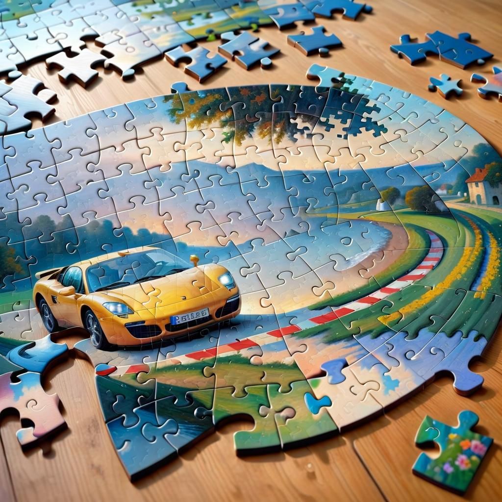 Jigsaw Puzzle of a Masterpiece Painting