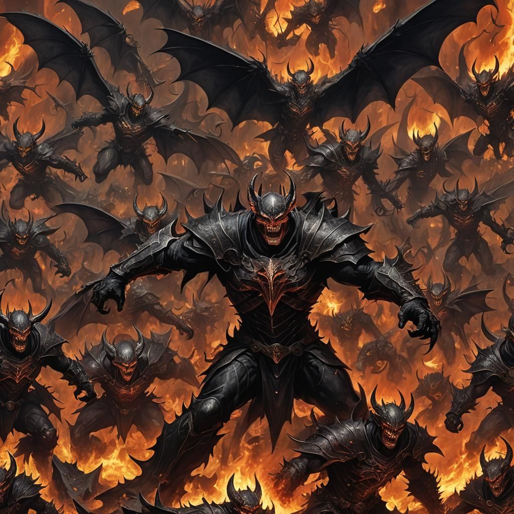 Infernal Legion of Demons in Hellfire