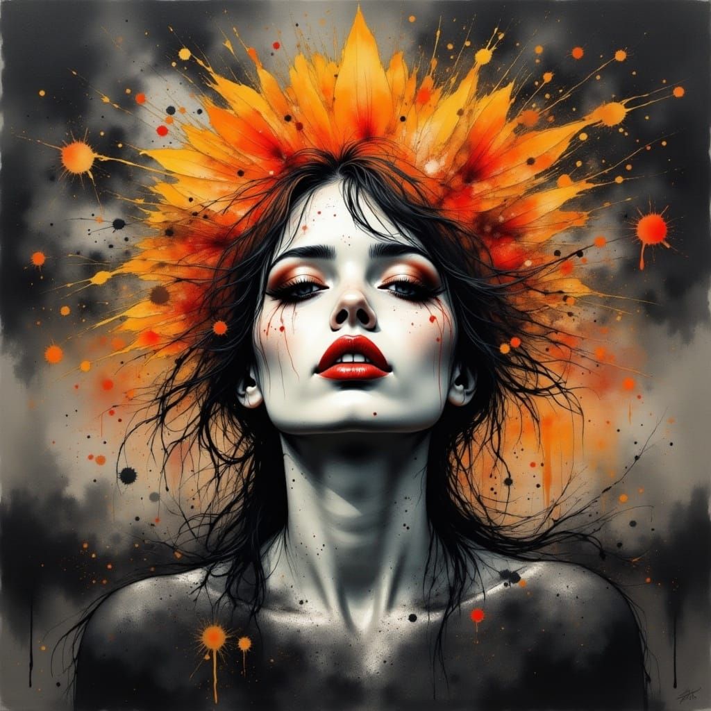 Existential Void Amidst Stormy Chaos