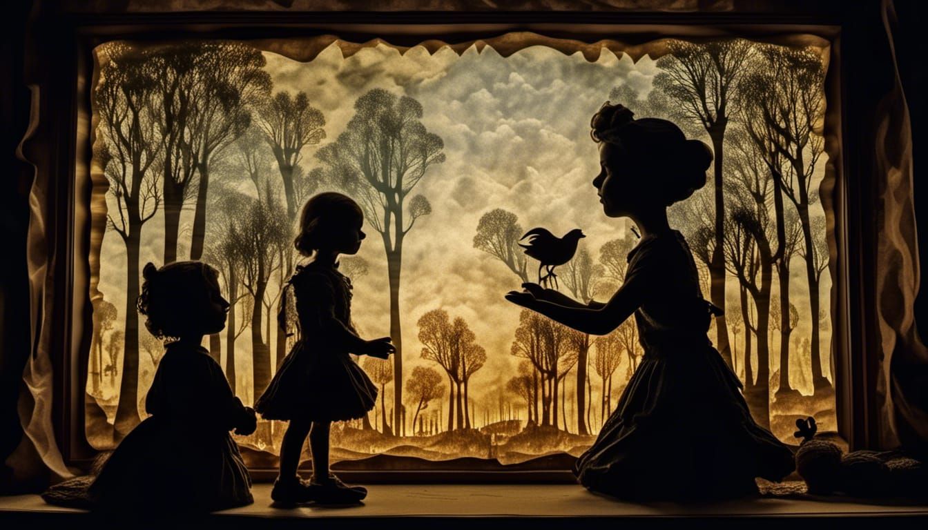 Wendy's Shadow Box Transition: Motherhood in Ethereal Light