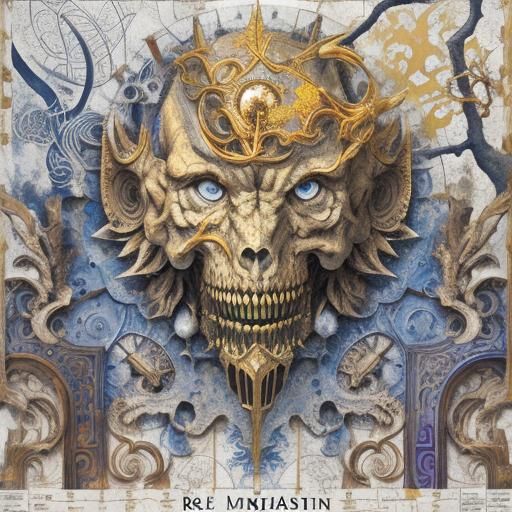 Chiaroscuro Matte Painting in 8k Resolution