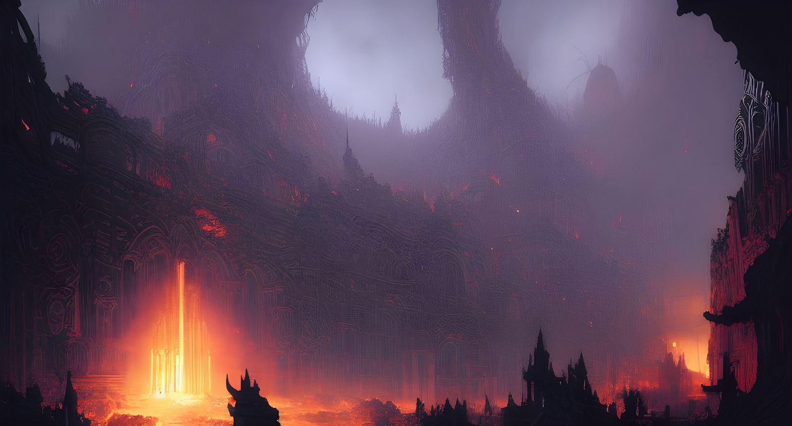 Heavenly Forge: Angels in a NeoGothicpunk Style