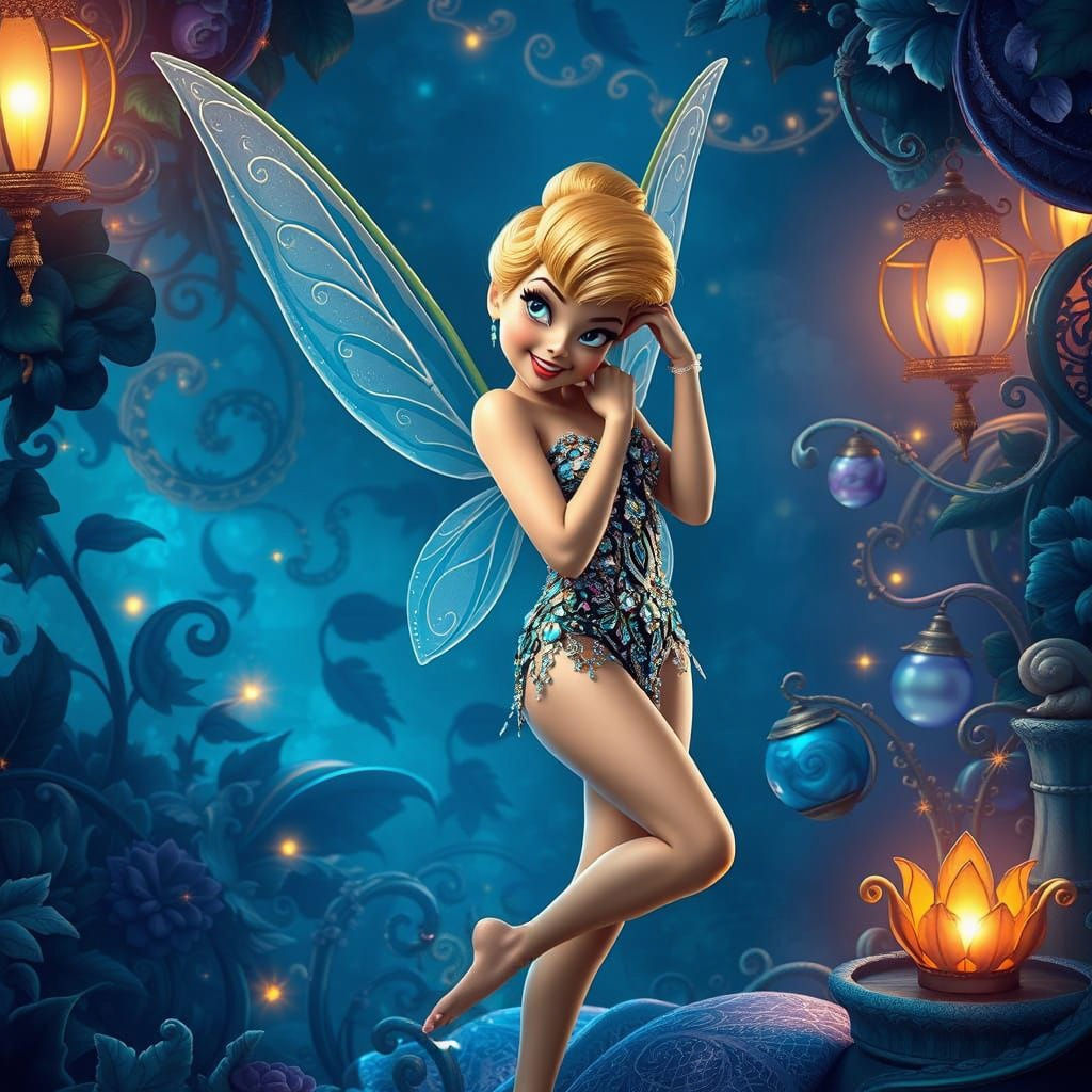 Enchanted Fantasy Supermodel in Victoria's Secret Dreamland