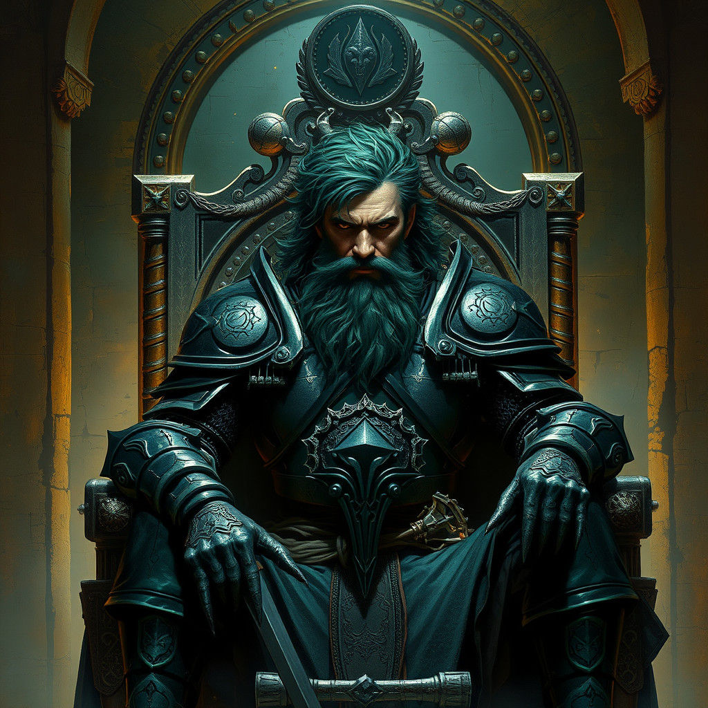 Majestic Knight on Throne of Lightbearers