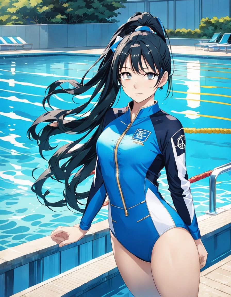 Anime Swimming Instructor