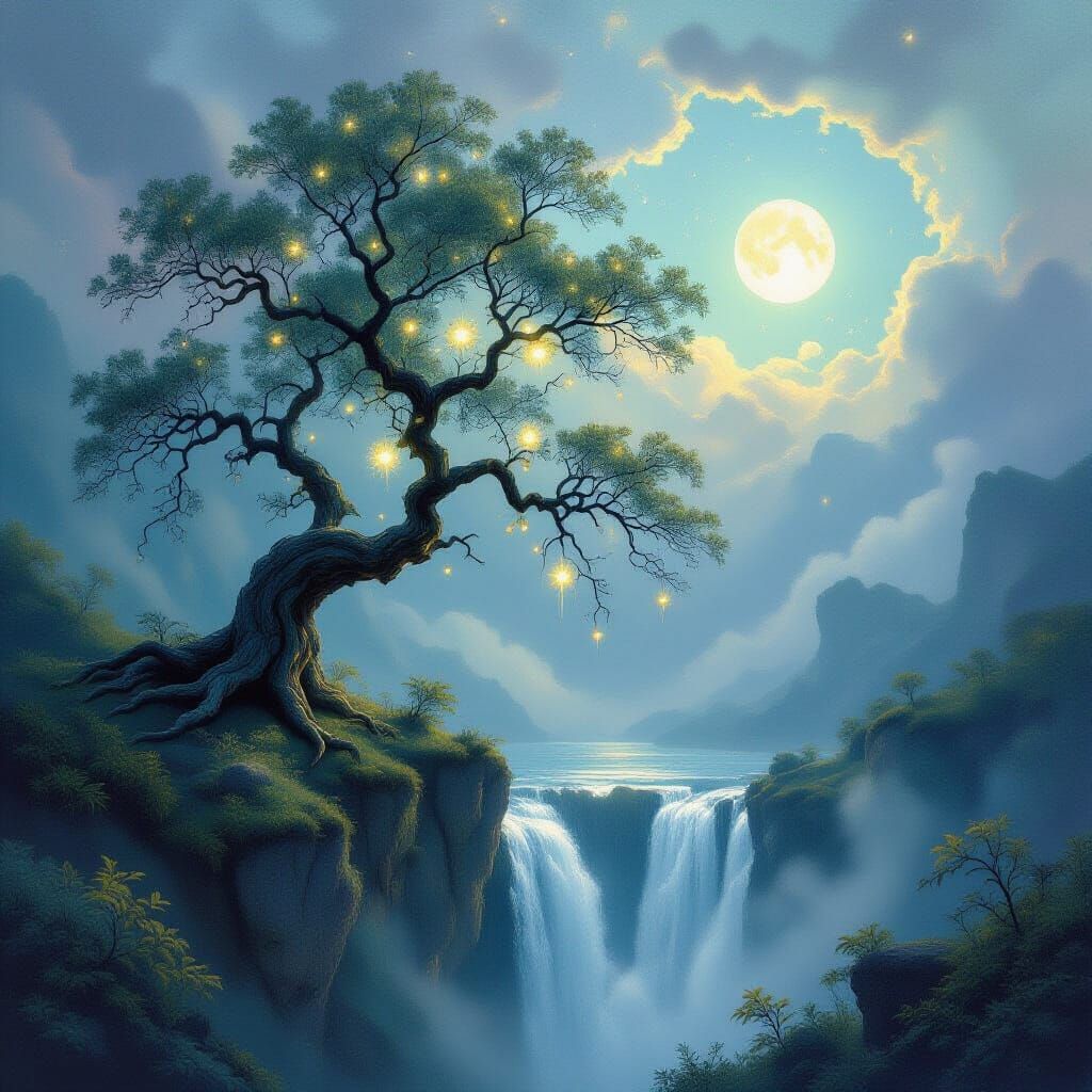 Ancient Starlight Tree by Otherworldly Abyss