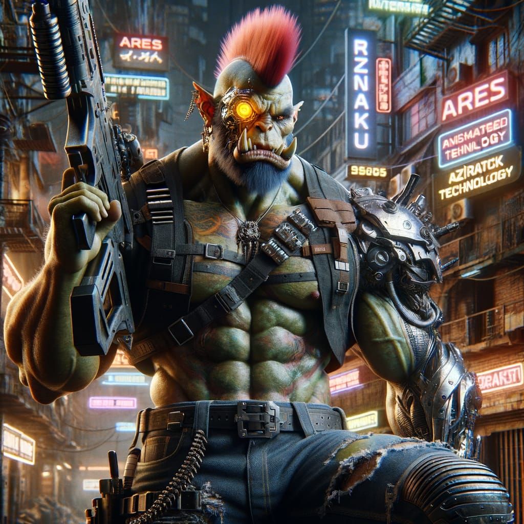 I put the PUNK in Cyberpunk, Chummer!