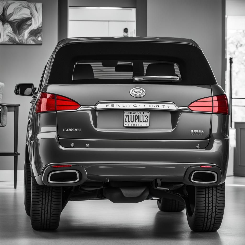 Stylized AI-Generated Big Booty Image