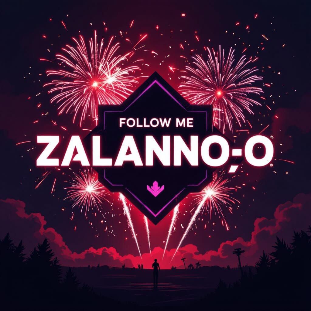 Dynamic Twitch Overlay with Red Lights and Fireworks