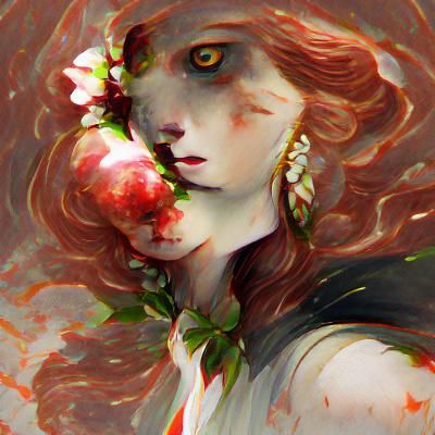 AI Generated Image of Persephone
