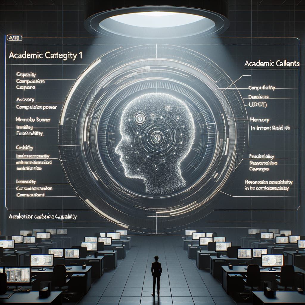 Academic Client Capacity Visualization in 3D Digital Art