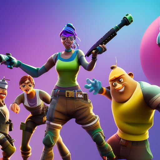 Fortnite Reimagined as 3D Animated Film Concept Art