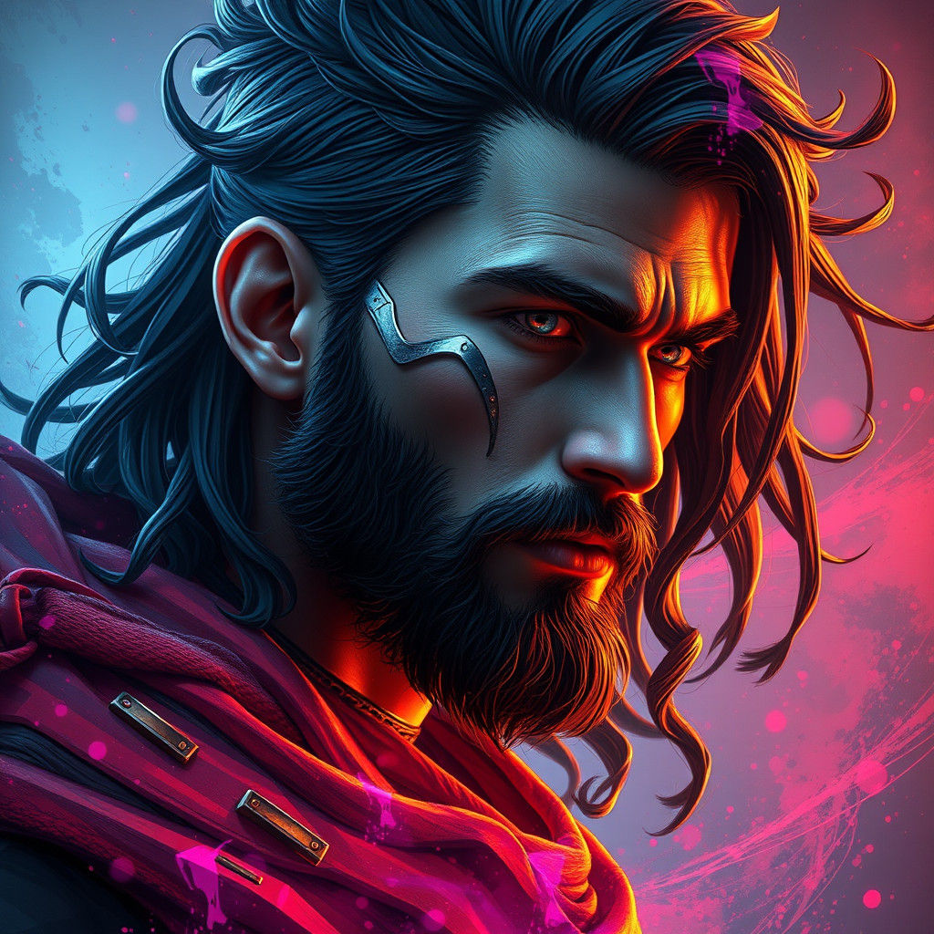 Detailed Portrait Concept Art in 8k Resolution