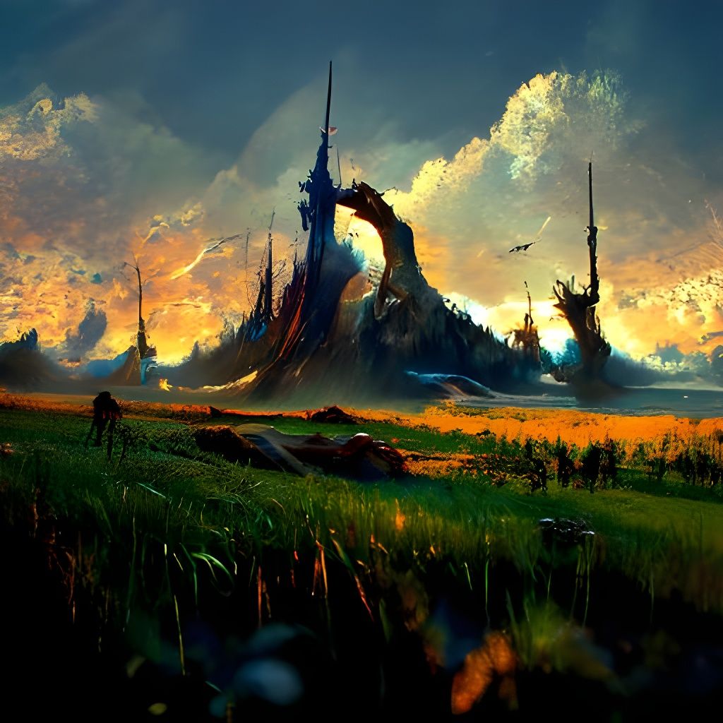 Enchanting Fantasy Landscape Art