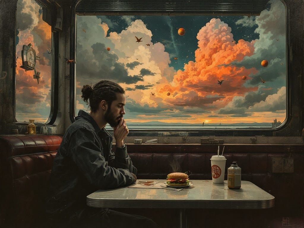 Gothic Whimsy at Dusk: A Burger in the City of Brotherly Lov...