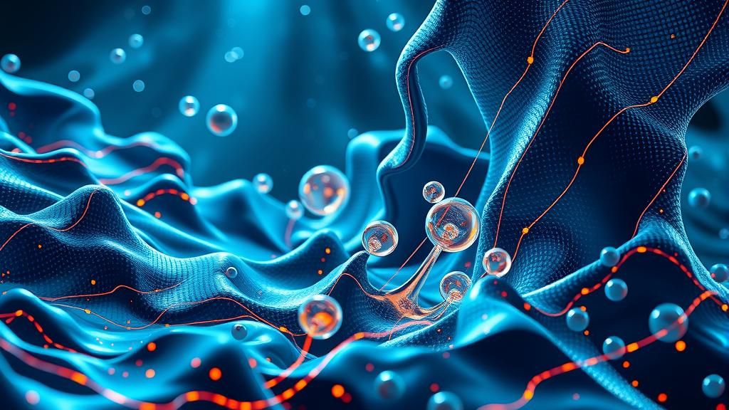 Abstract Sci-Fi Macro Photograph in HR Giger Style