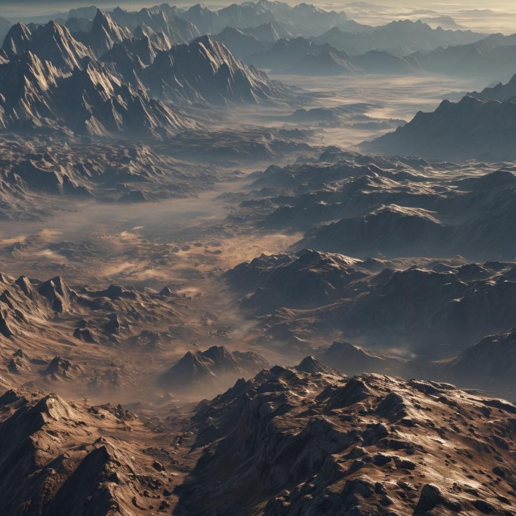 Realistic Planetary Landscape in Unreal Engine 5