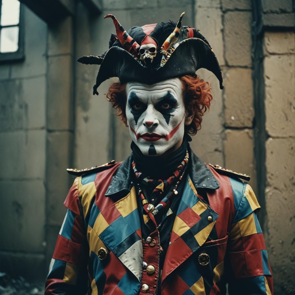 Cinematic Harlequin Film Still