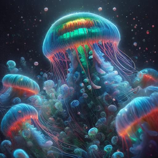 Clownfish and Anemone in Detailed Matte Painting