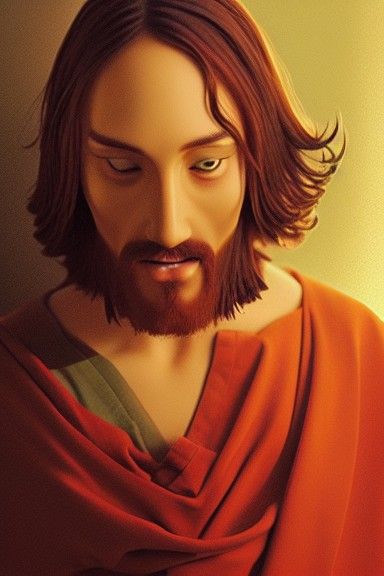 Bishōnen Jesus in Dystopian Setting