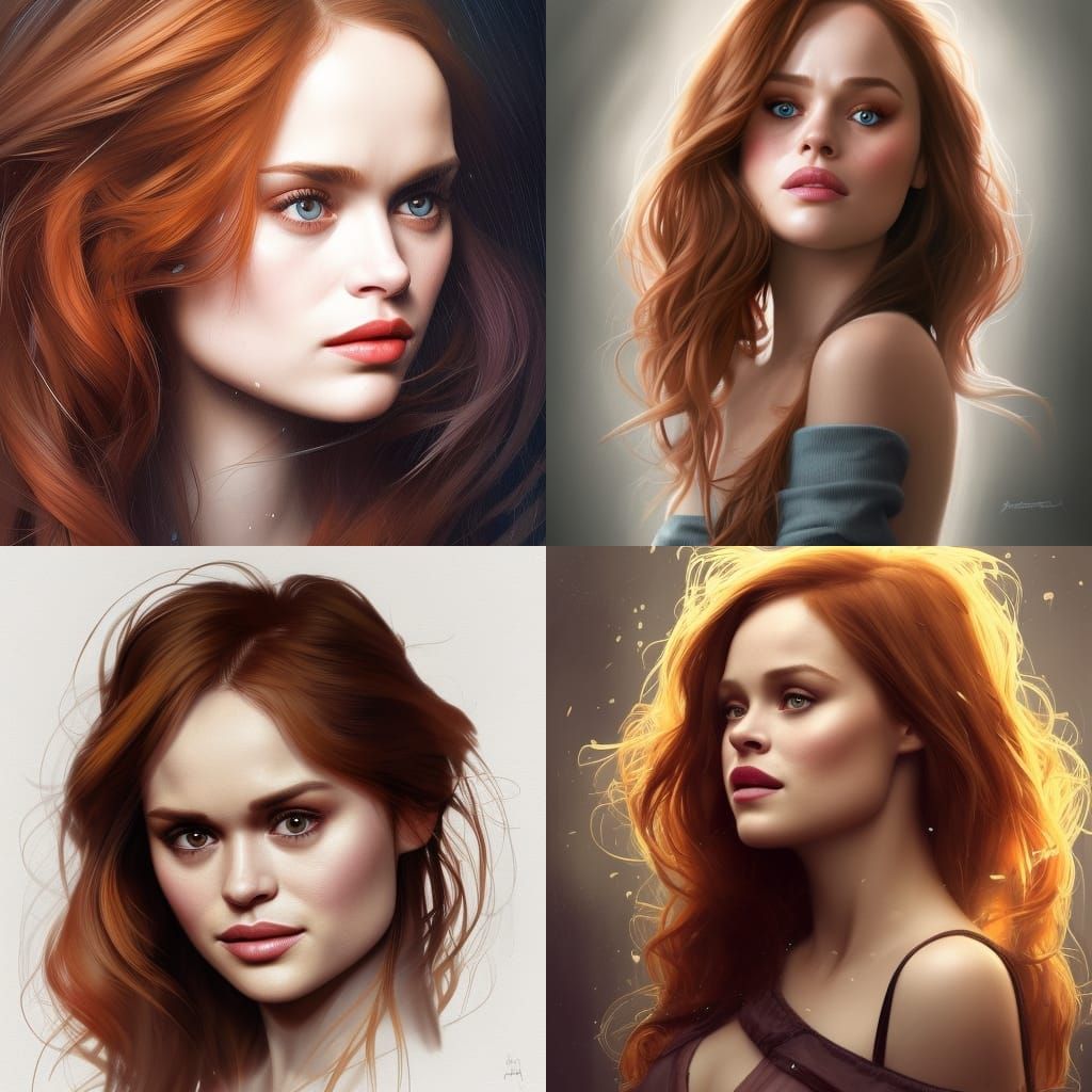 Portrait Combining Holland Roden and Dakota Johnson