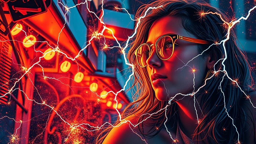 Vibrant Summer Dreams in Hyperrealistic Impasto Style