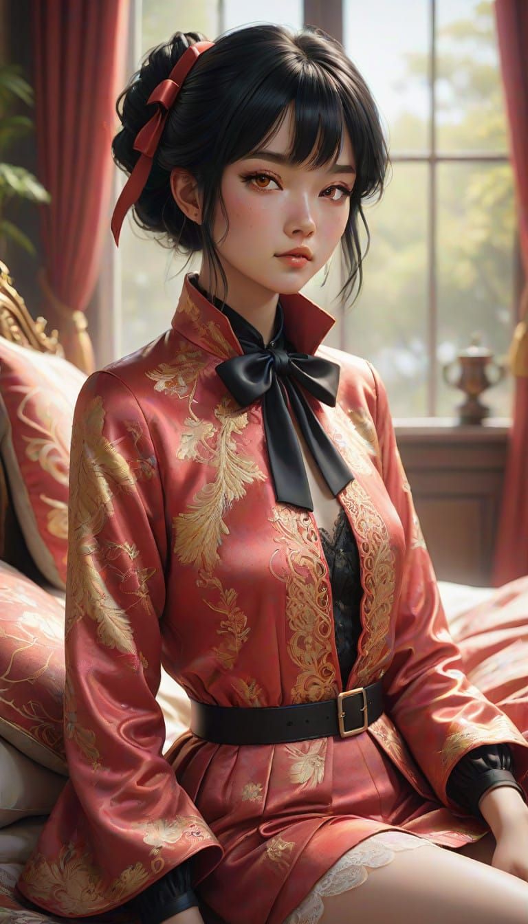 Jabami Yumeko in Velvet Dreamscape