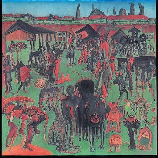 Eeyore's Shanghai Robot Anxiety: A Renaissance Impression