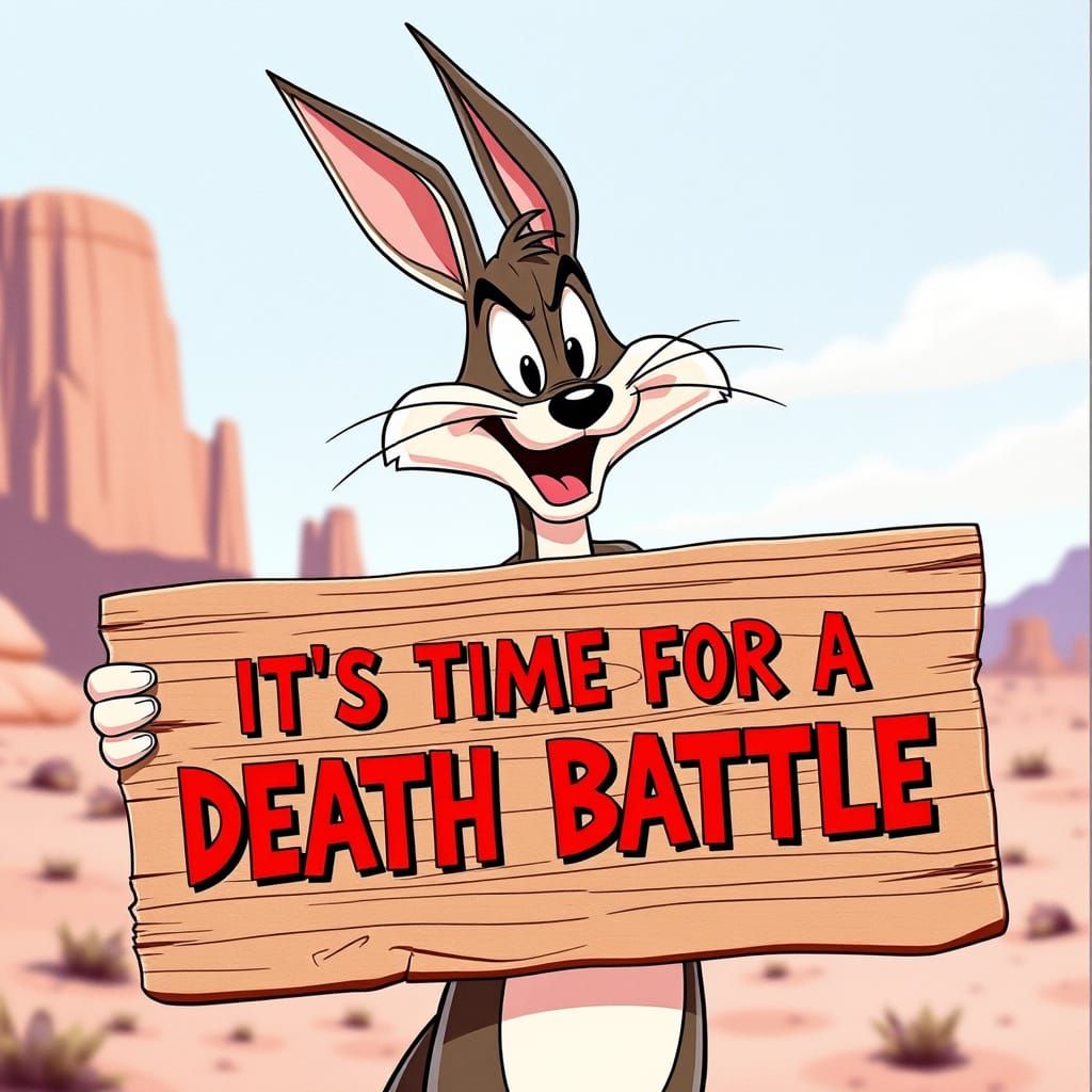 Wile E. Coyote Announces Death Battle