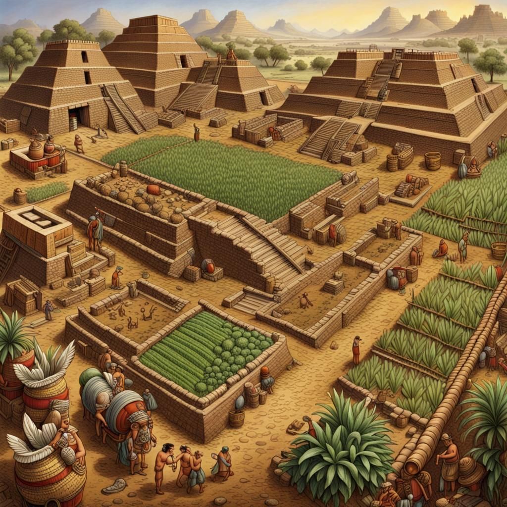 Aztec Agriculture in the Industrial Age