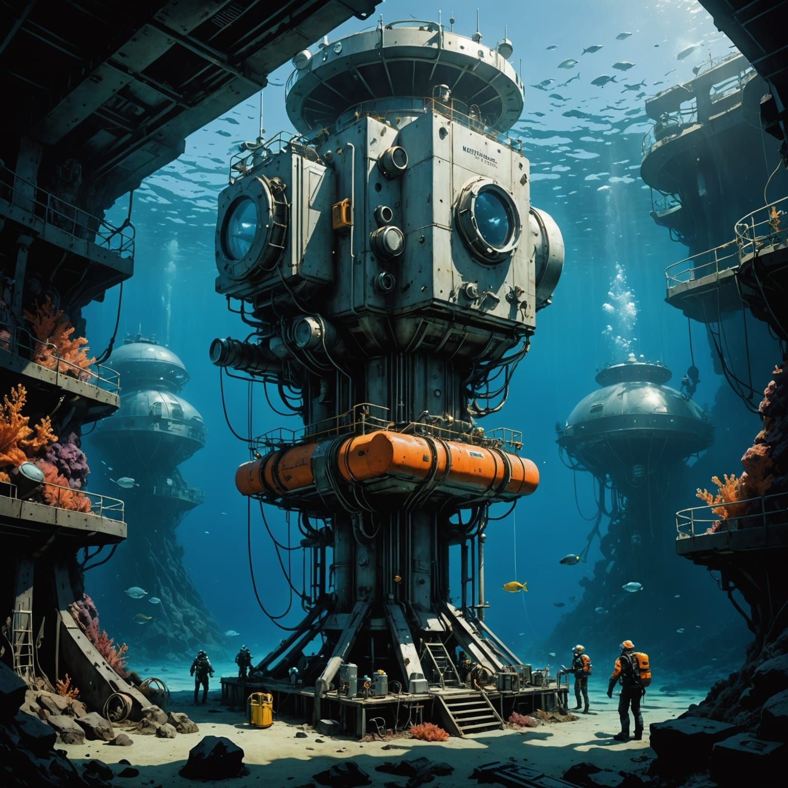 Deep-Sea Research Facility at Hydrothermal Vent