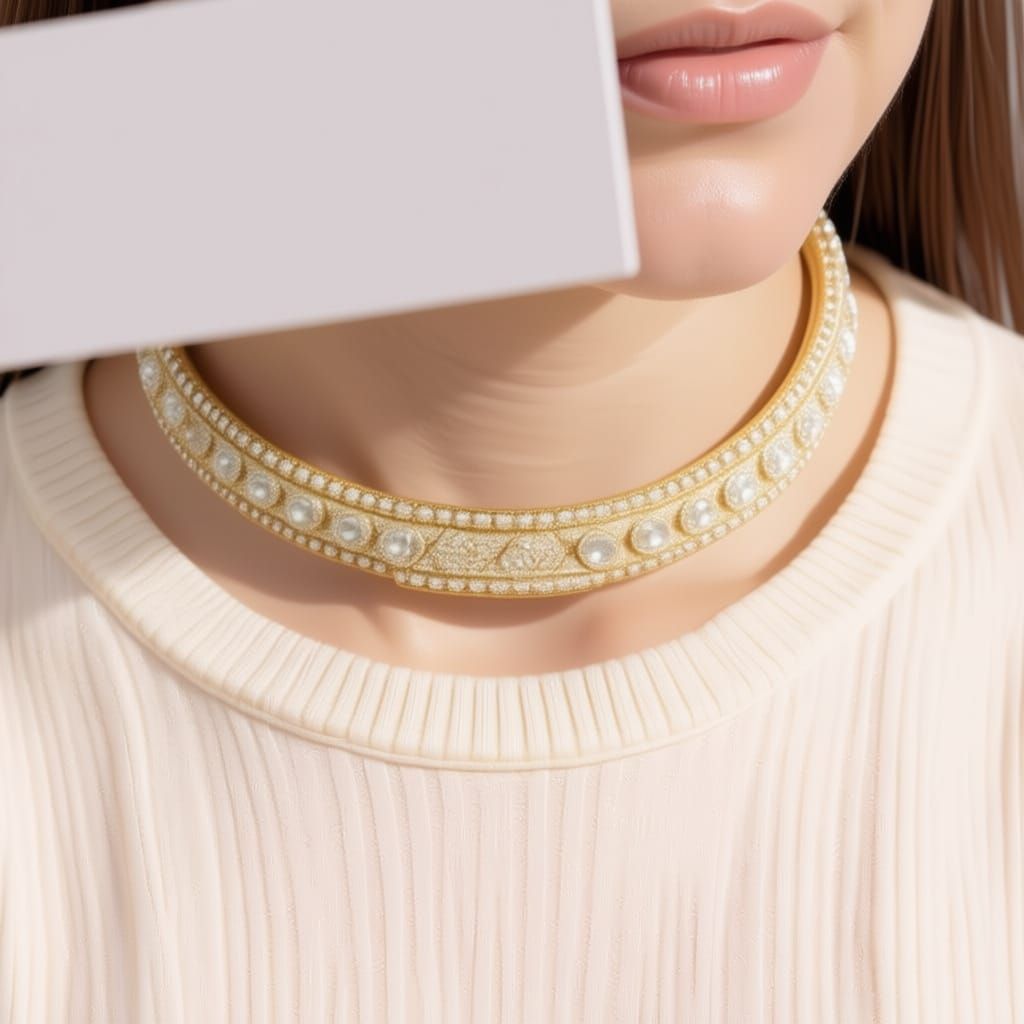 AI Image of a Real-Time Language Translating Collar