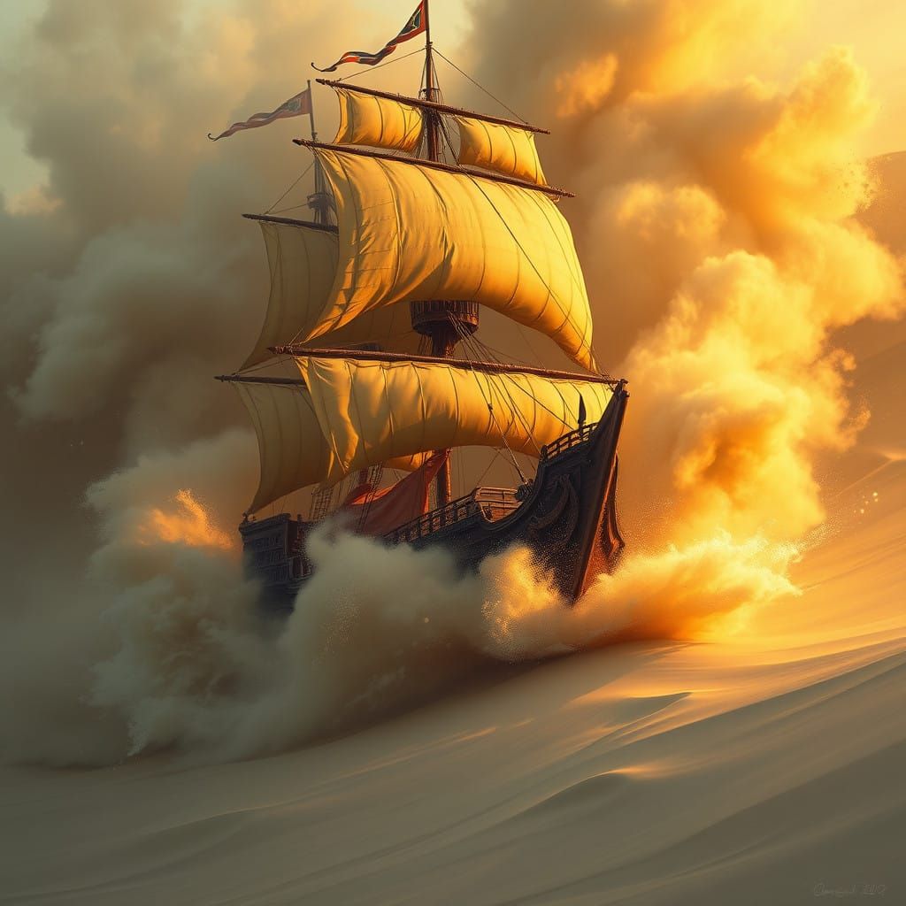Sandstorm Galleon