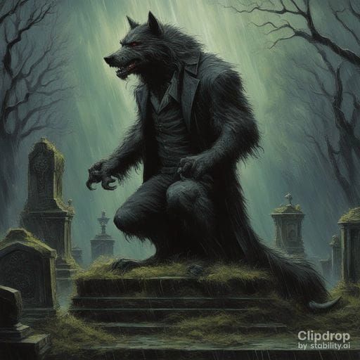 AI Interpretation of Lycanthrope Curse