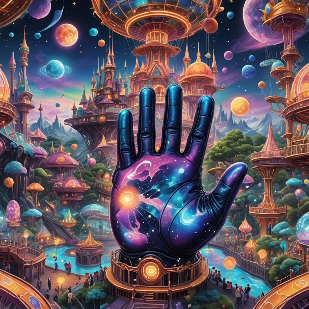Glove World: Holographic Astral Amusement Park