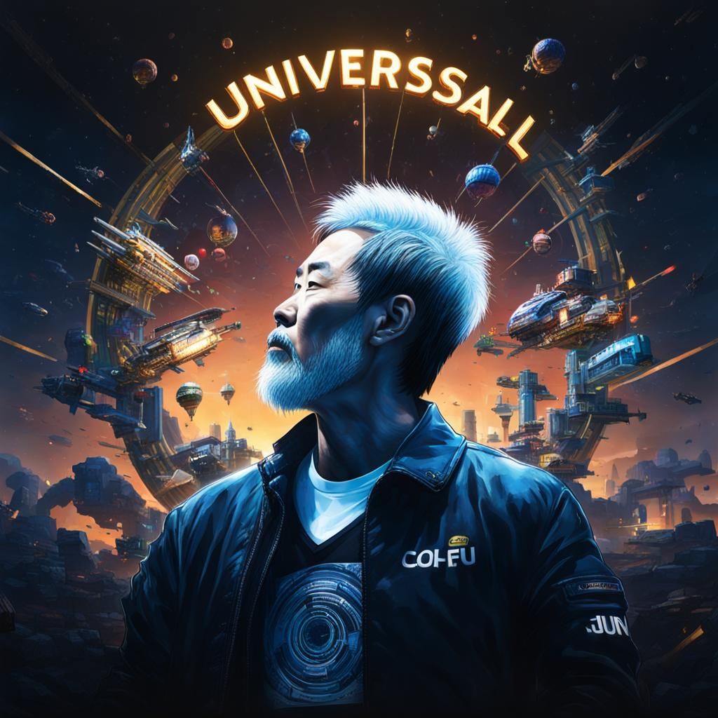 Colorful Abstract Design as Digital Art