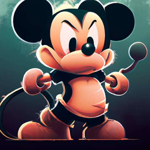 Buff Mickey Mouse's Son