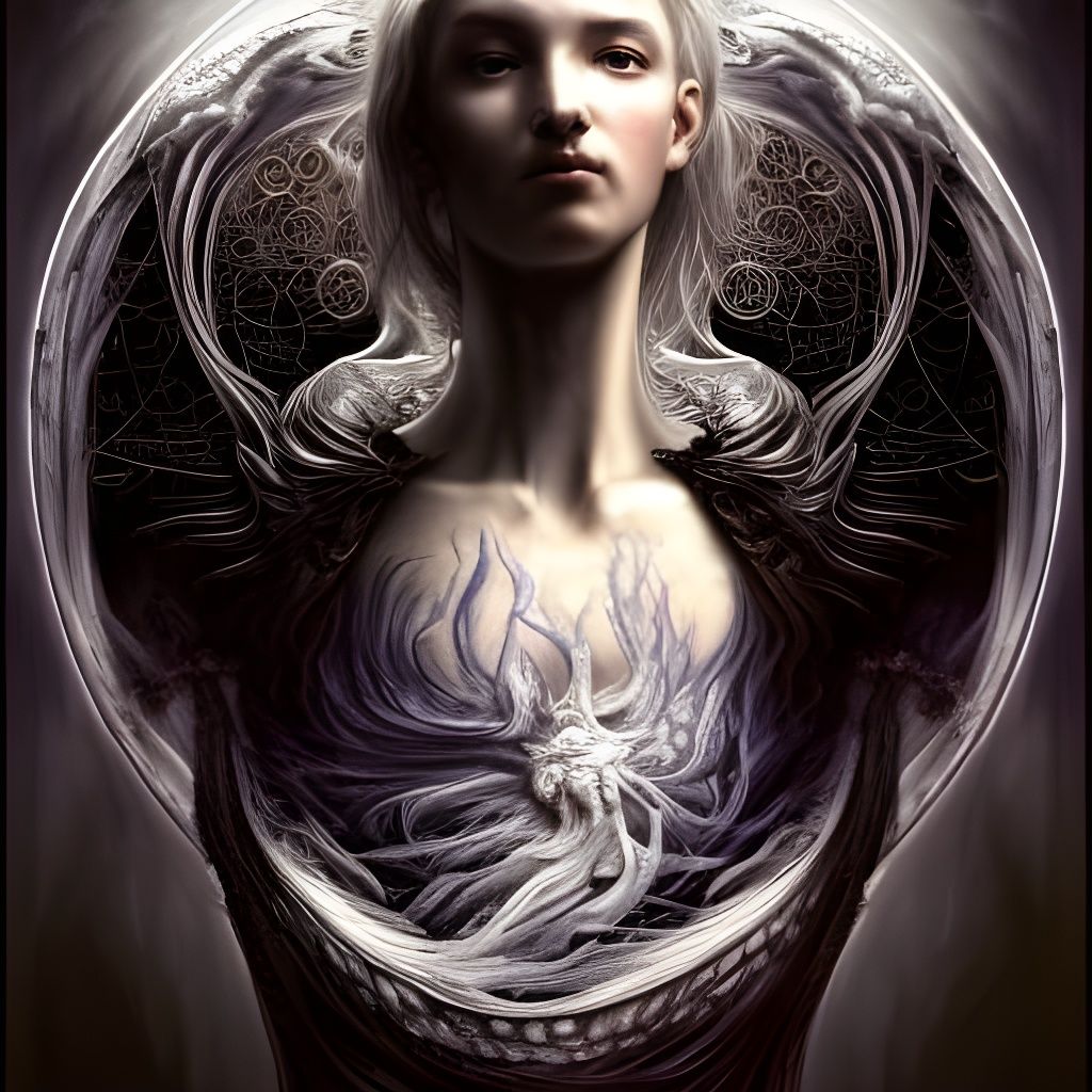 Draconic Night Terrors: Hyper-Detailed Dark Fantasy Art