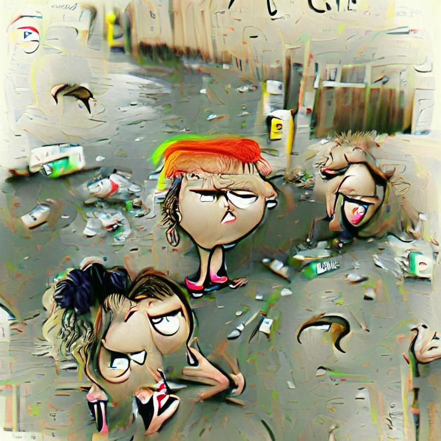 Abstract Concept Pissy Shitties