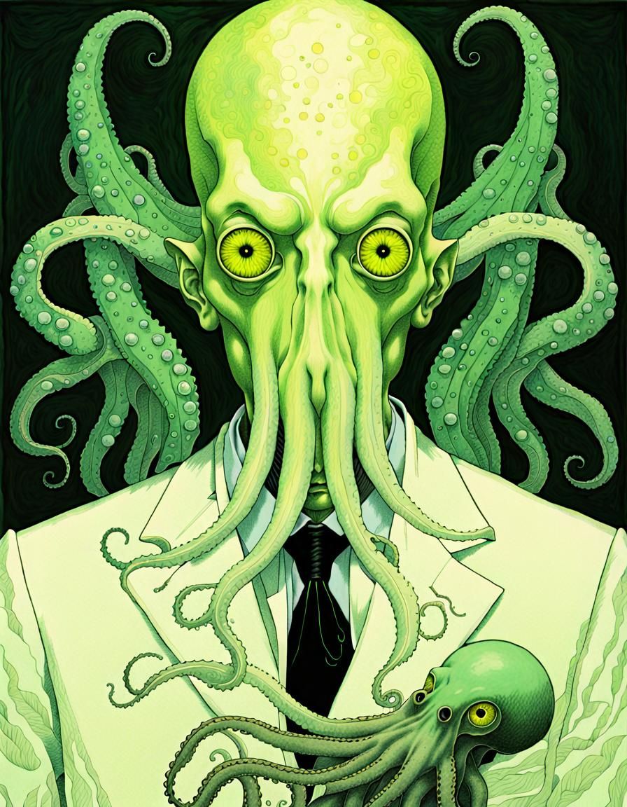 King in Yellow: Squid Head Corporate Mogul