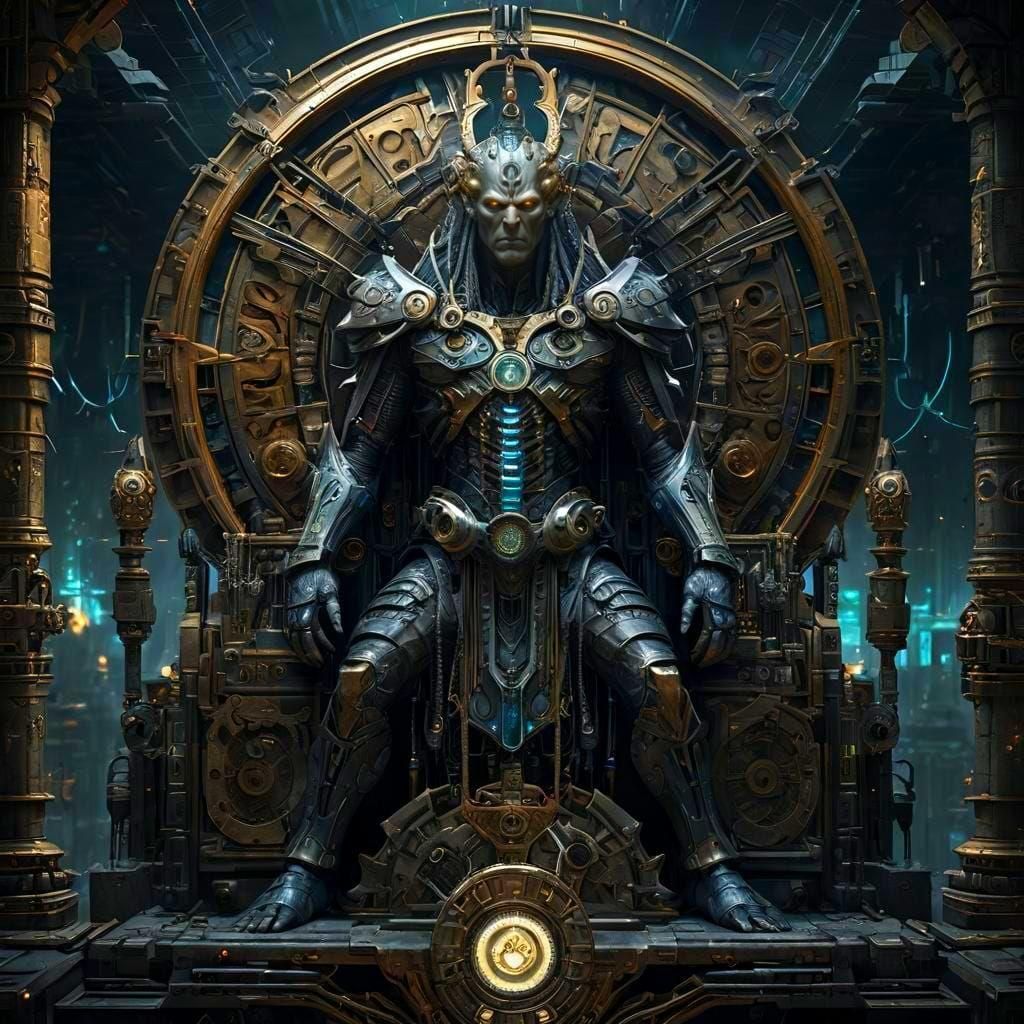 Galactic Transcendence in Cyberpunk Style